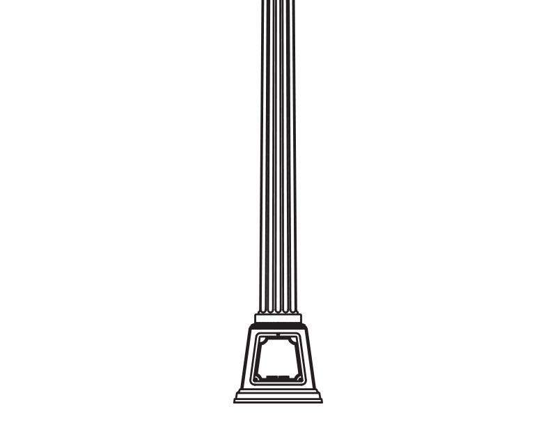 Anchor Base Post (400-)